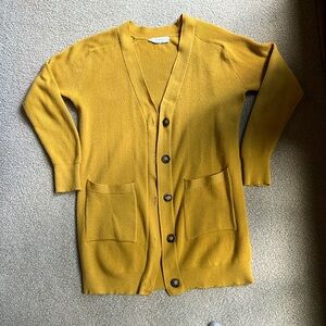 Elodie Yellow Cardigan